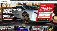 Desktop Screenshot of d3wheels.com